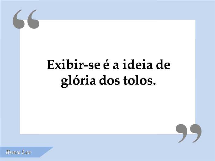 Frases do Inesquecível Bruce Lee