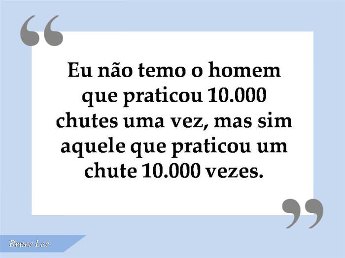 Frases do Inesquecível Bruce Lee