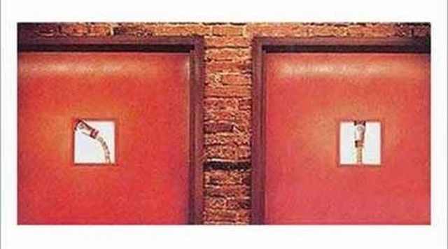 Divertidas Placas de Banheiro