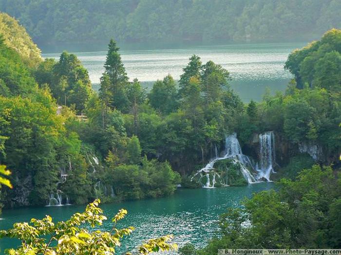 Croácia, parque, lagos