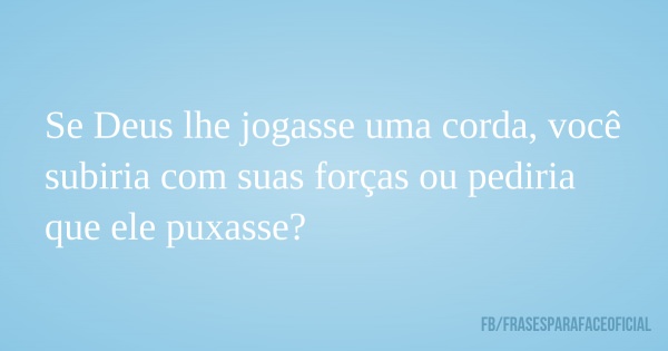 Frases de fé