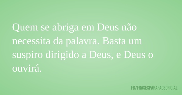 Frases de fé