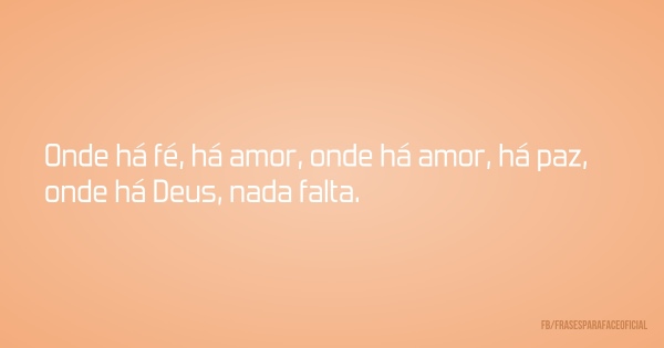 Frases de fé