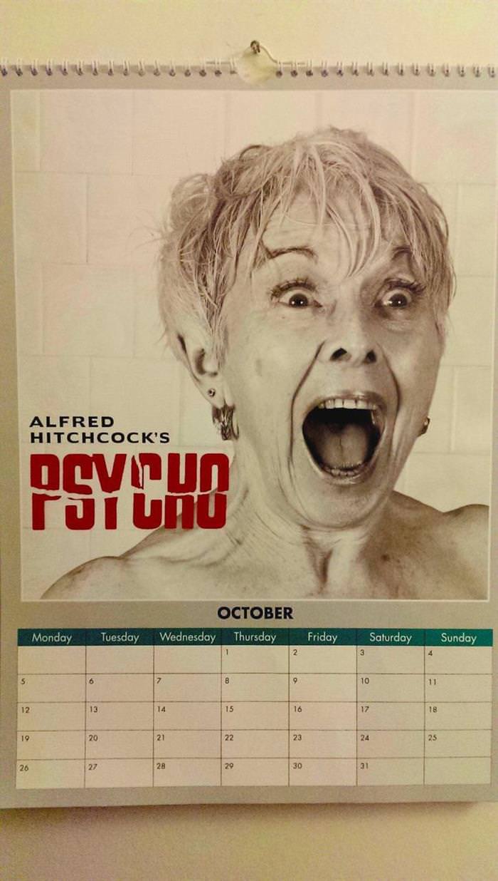 idosos, calendário