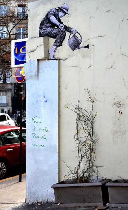 arte de rua, Paris