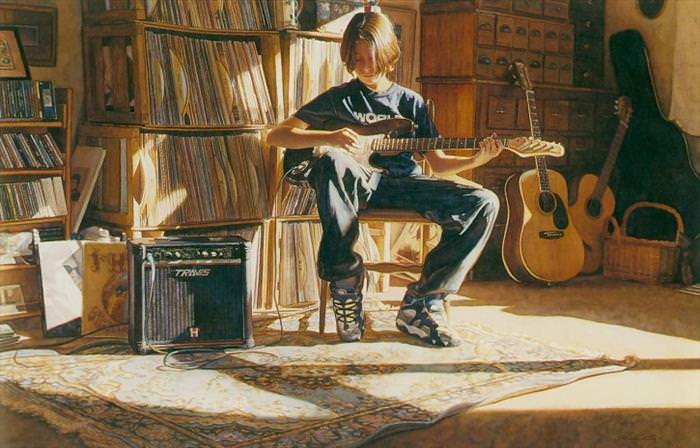 Steve Hanks, aquarelas