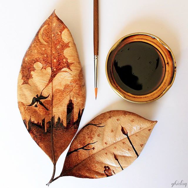 pintura, café
