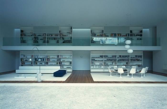 bibliotecas, casas
