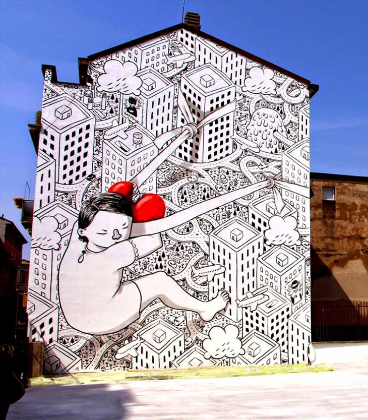 20 das mais surpreendentes artes de rua de 2015