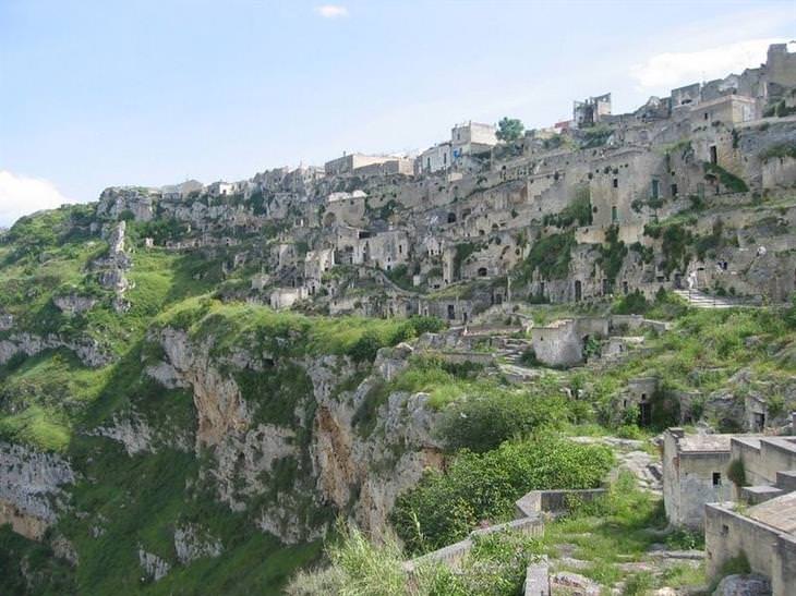 matera itália cidade das cavernas