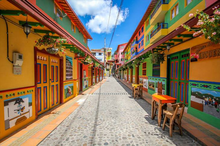 A cida mais colorida do mundo: Guatapé, na Colômbia
