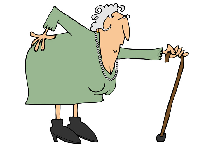 Piada hilária: Esta senhora idosa sabe o que quer!