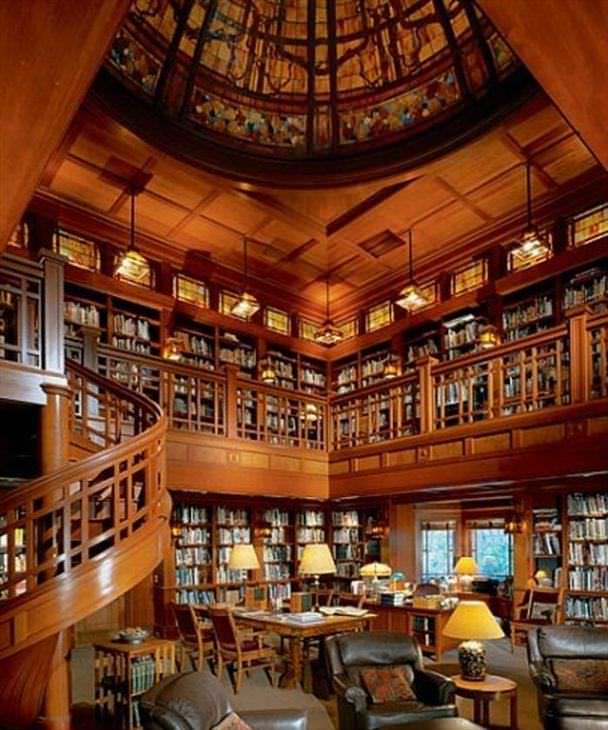 Bibliotecas majestosas no mundo