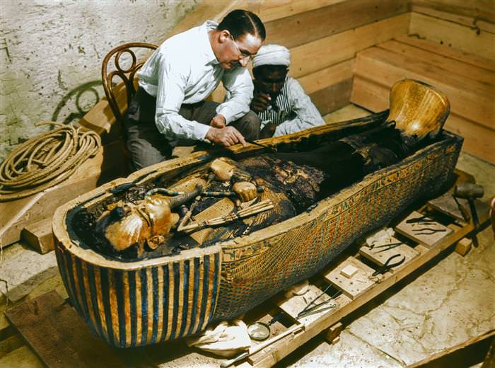 Impressionantes Fotos da Tumba de Tutancâmon