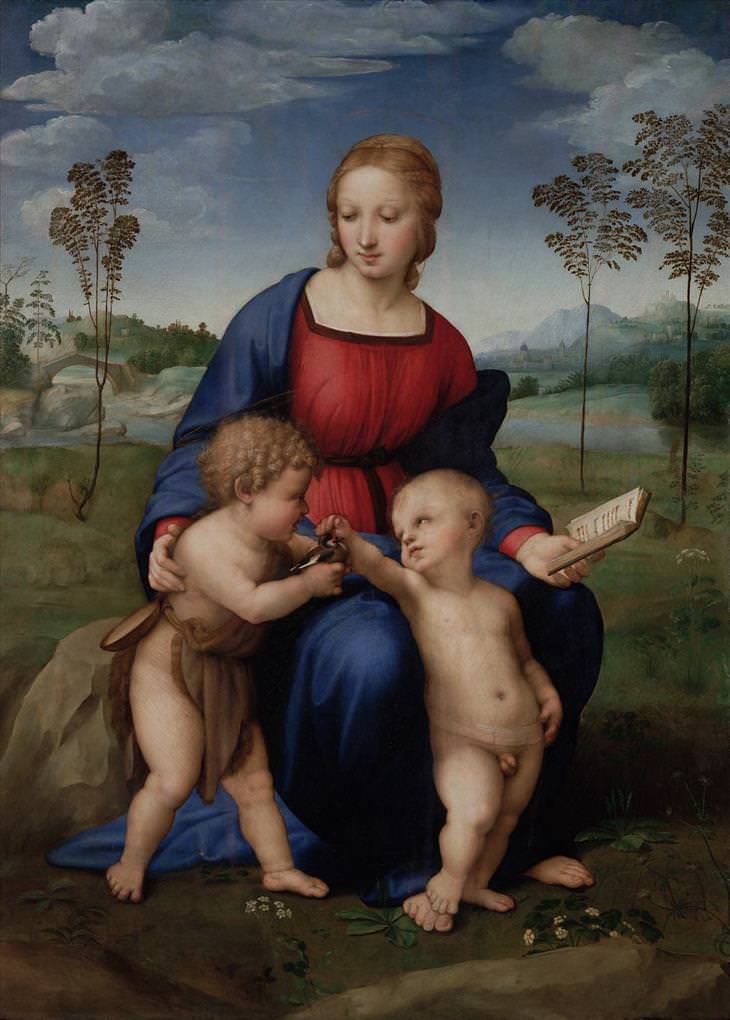 24 obras de arte do grande mestre renascentista Rafael