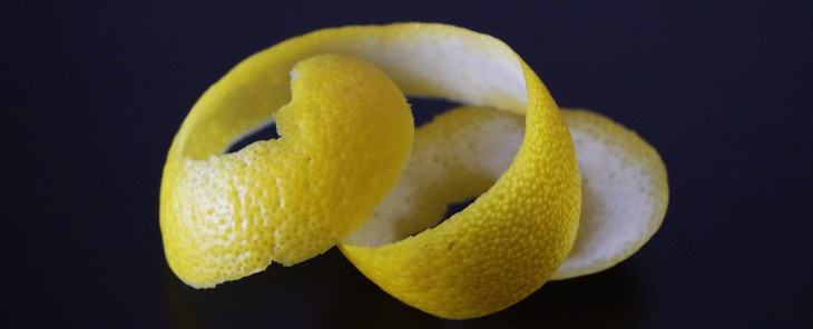 como usar a casca do limão