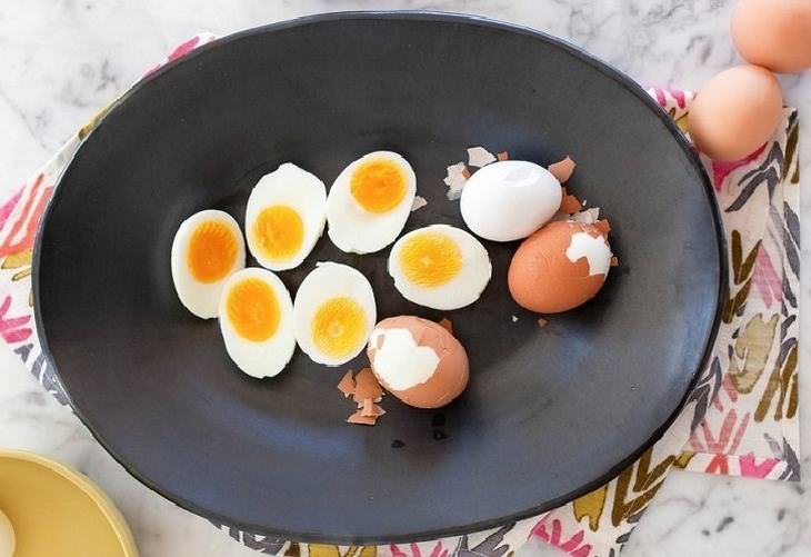 Cozinha ovos perfeitamente