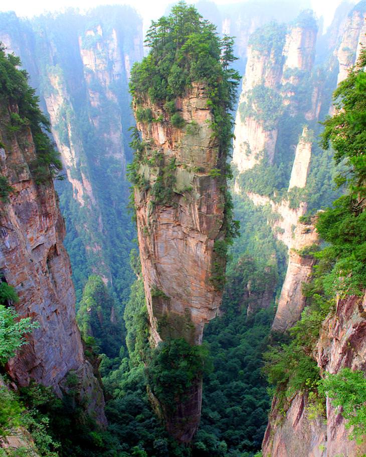 paisagens da china