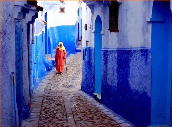 conhecá chefchaouen, a cidade azul do marrocos