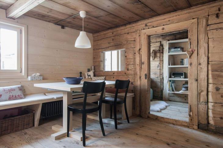 27 casas de madeira perfeitas para o inverno