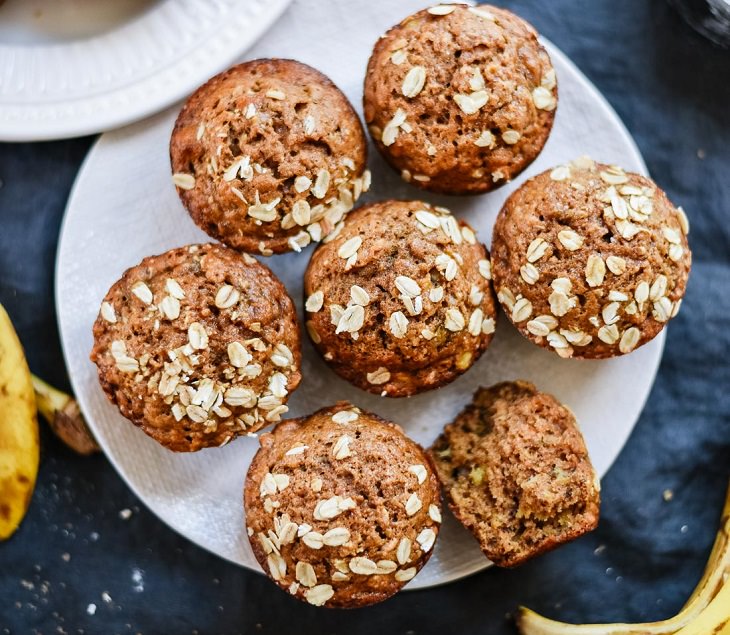 Os muffins de banana mais deliciosos que você já viu!