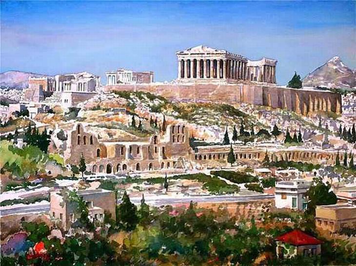 Grécia: Quando a Pintura Capta a Alma de Um País...