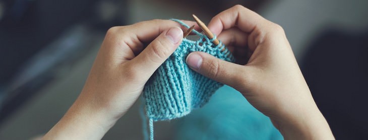 11 maneiras que o tricô pode beneficiar a sua saúde