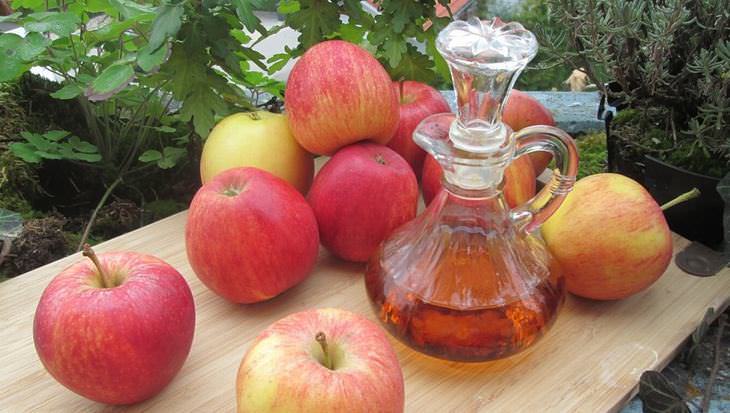 benefícios do vinagre de maçã à saúde