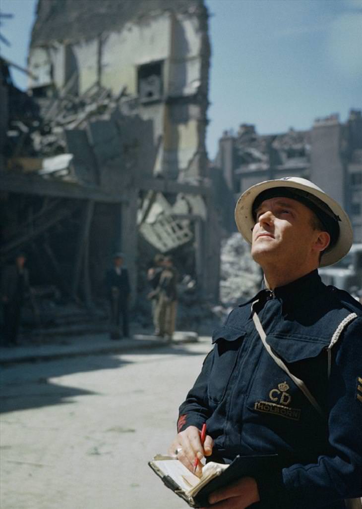 Fotos coloridas da Segunda Guerra Mundial
