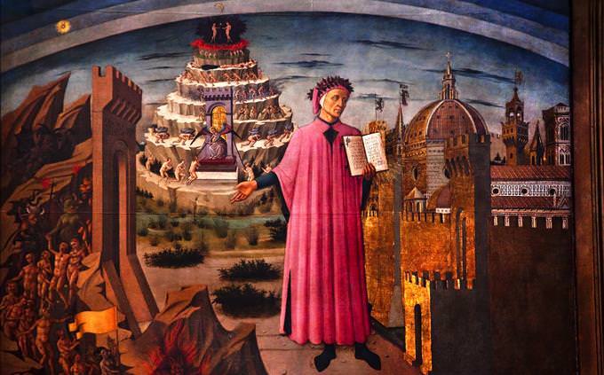 Figura da Divina Comédia de Dante