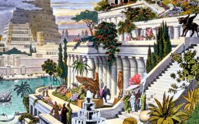 Hanging Gardens of Babylon artwork
