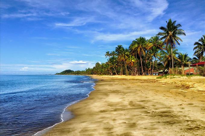 Fiji tropical beach