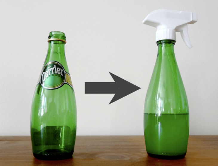 reutilizar garrafas de vidro