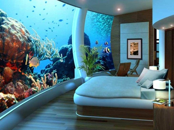 hotel subaquático