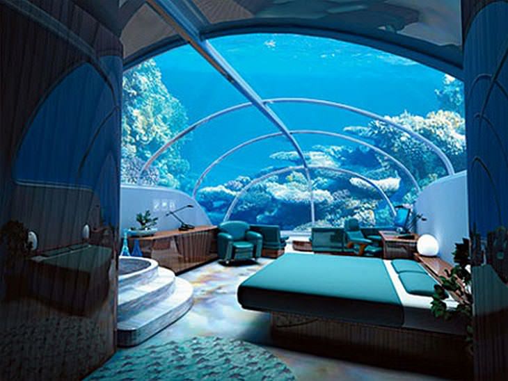 hotel subaquático