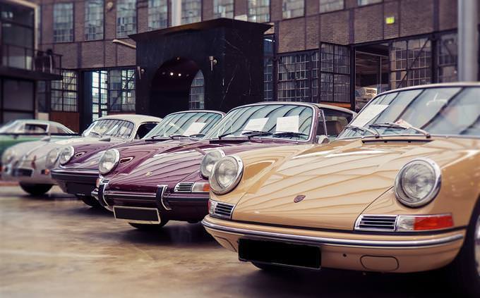 Carros antigos da Porsche
