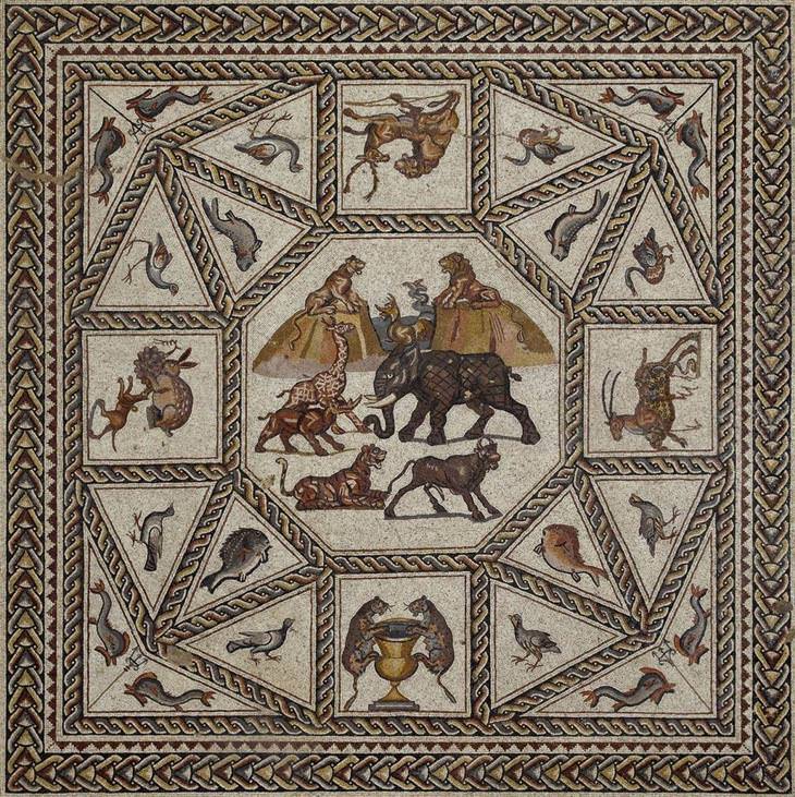 mosaicos antigos