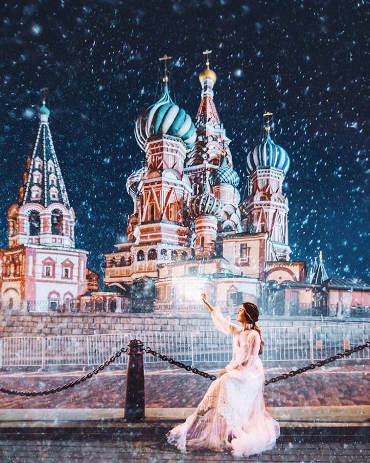 inverno em Moscou