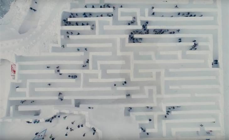 labirinto de gelo