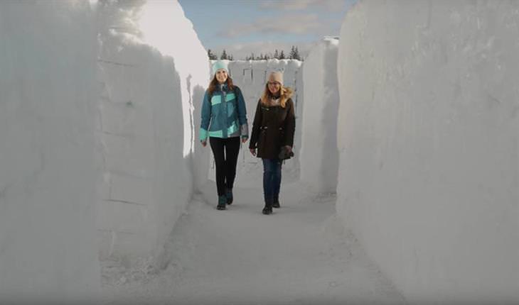 labirinto de gelo