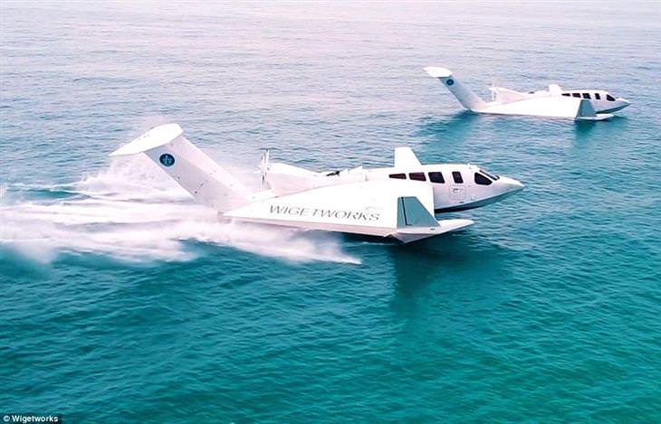 Conheça o Airfish 8, que é avião e balsa ao mesmo tempo