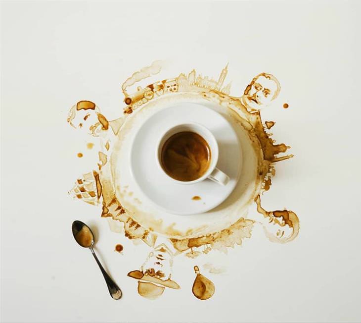 arte com café