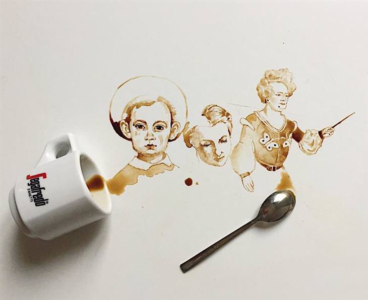 arte com café