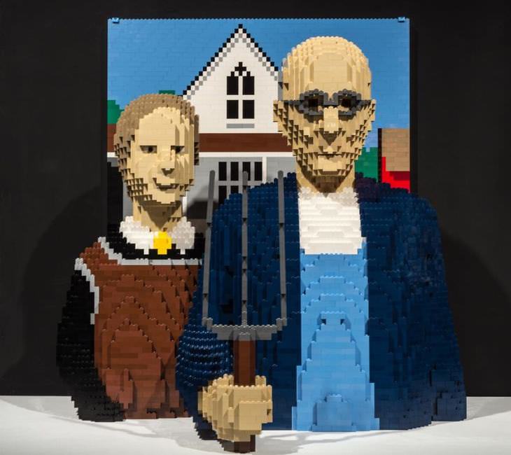 Esculturas Lego