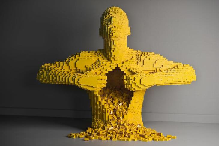 Esculturas Lego