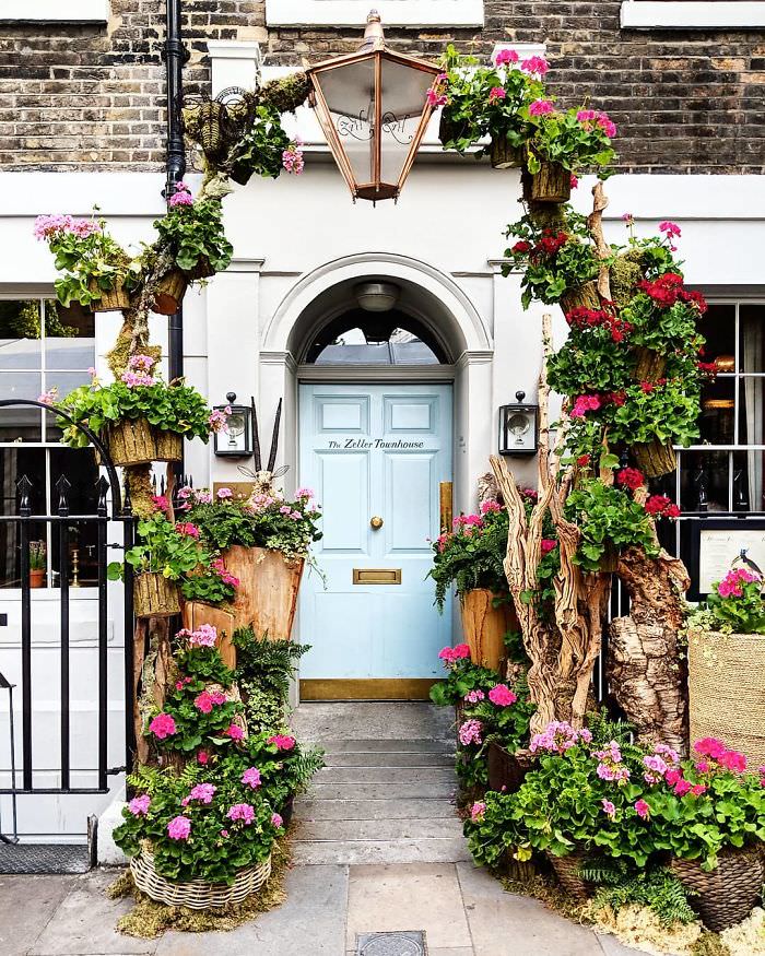 lindas portas em Londres
