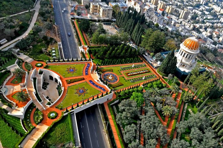 Jardins suspensos de Haifa