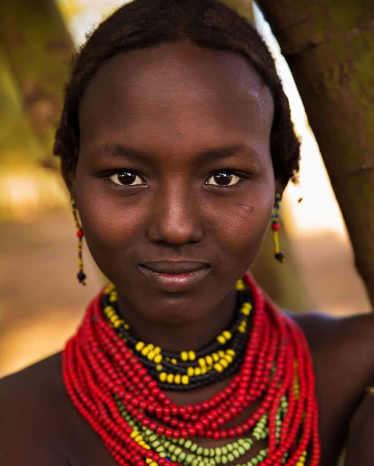 Beleza feminina no mundo Etiópia