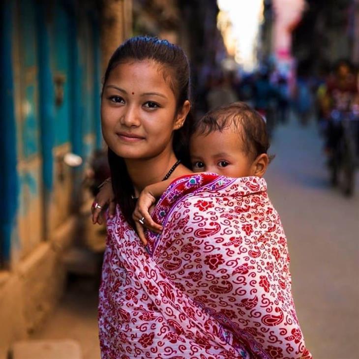 Beleza feminina no mundo Nepal