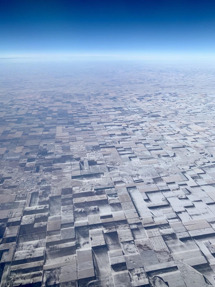 Ilusão de óptica natural Terras em 3D Colorado